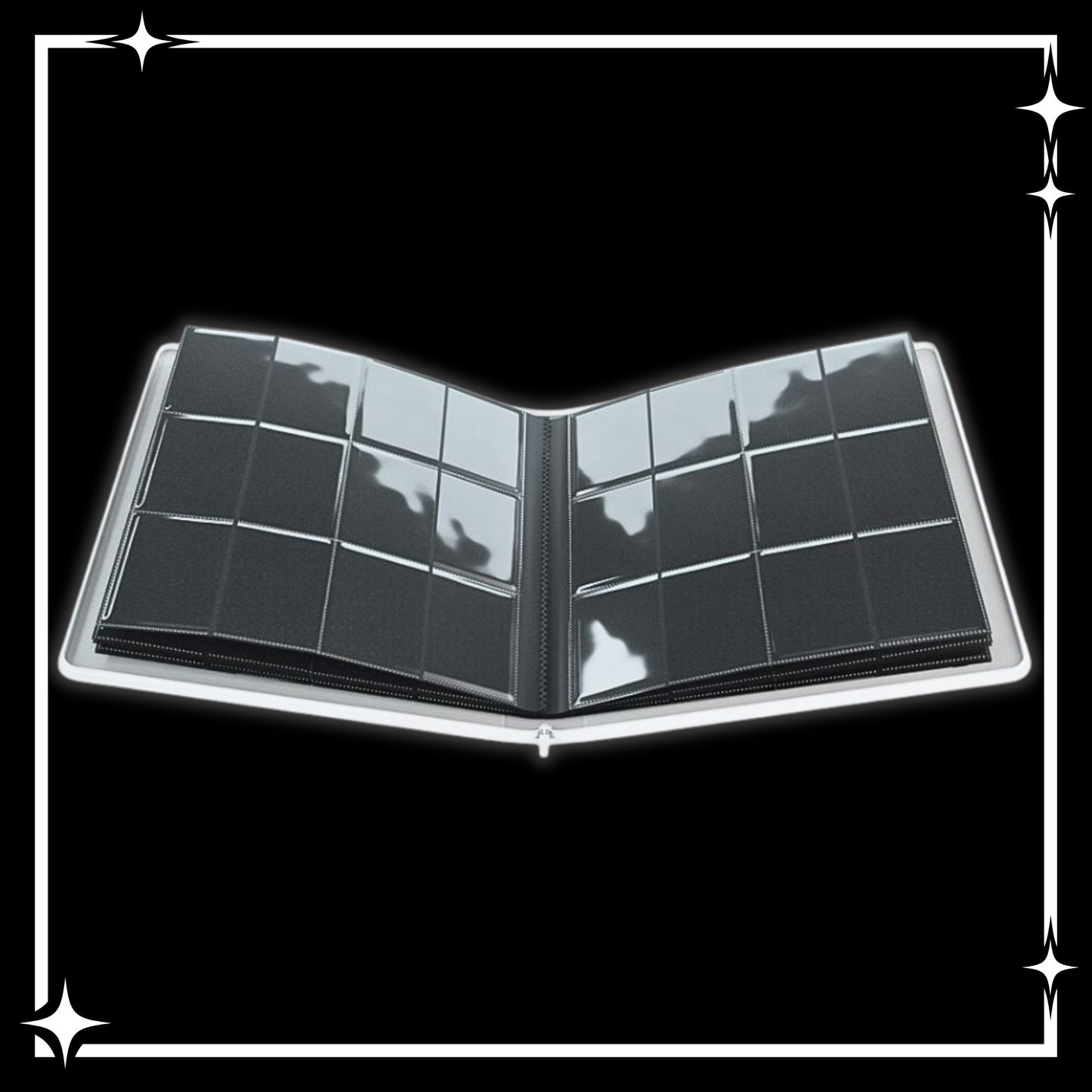 Binder: 24-Pocket: Zip-Up Album: White