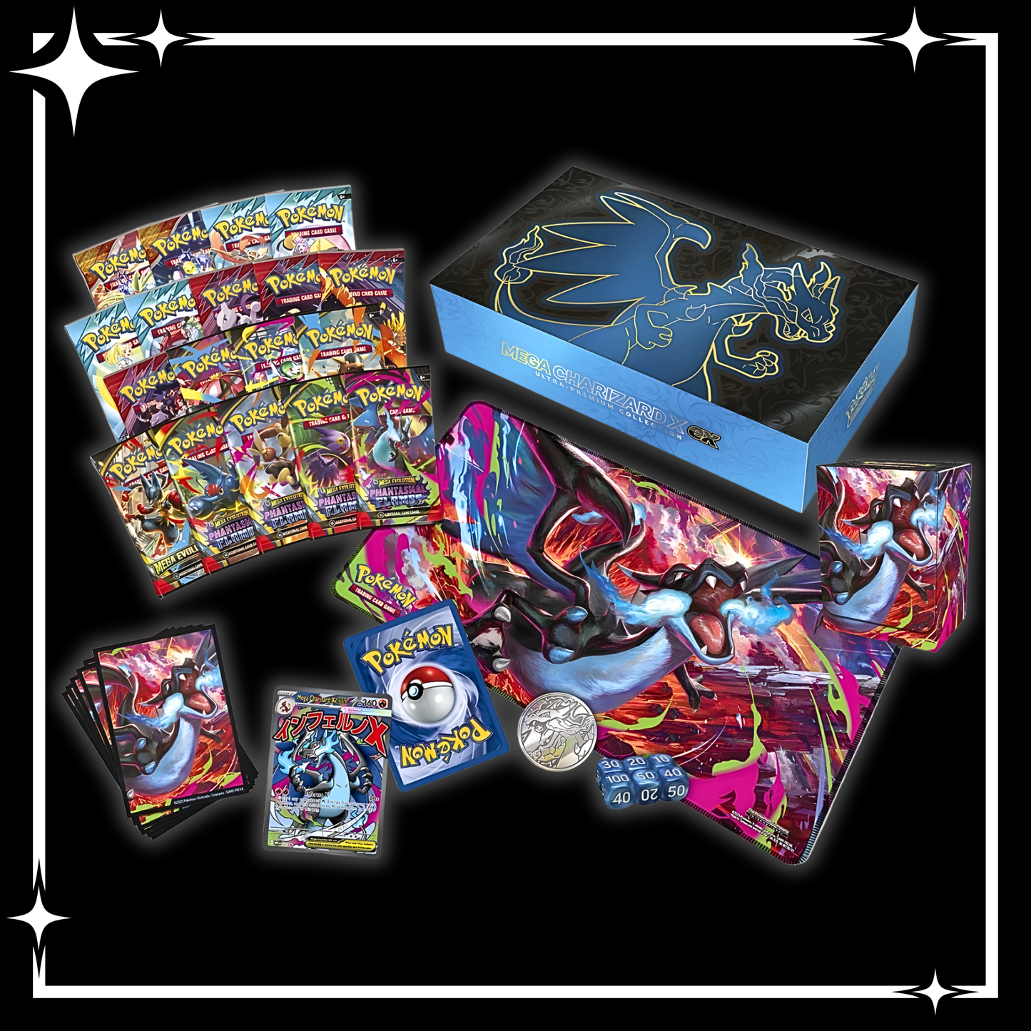 Pokémon TCG: Mega Charizard X ex Ultra-Premium Collection