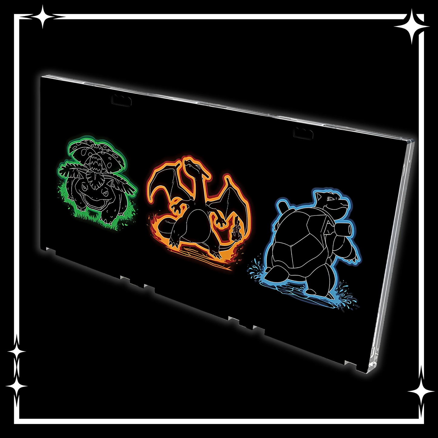 One-Touch: Edge: Pokémon: Neon Kanto 3-Card Magnetic Holder