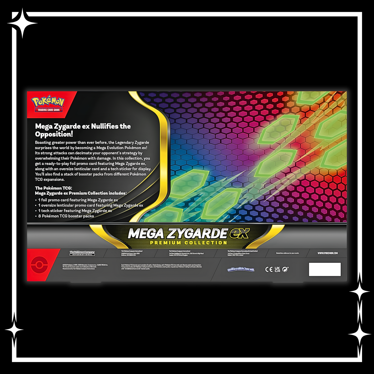 Pokémon TCG: Mega Zygarde ex Premium Collection