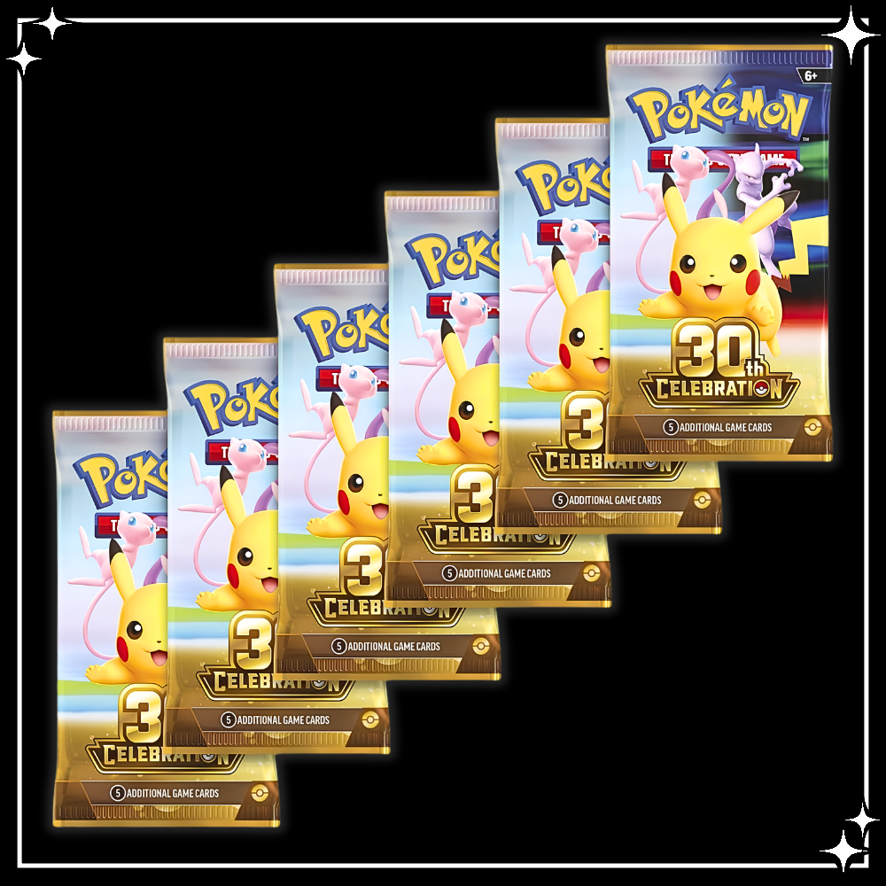 Pokémon TCG: 30th Anniversary Celebrations Booster Bundle