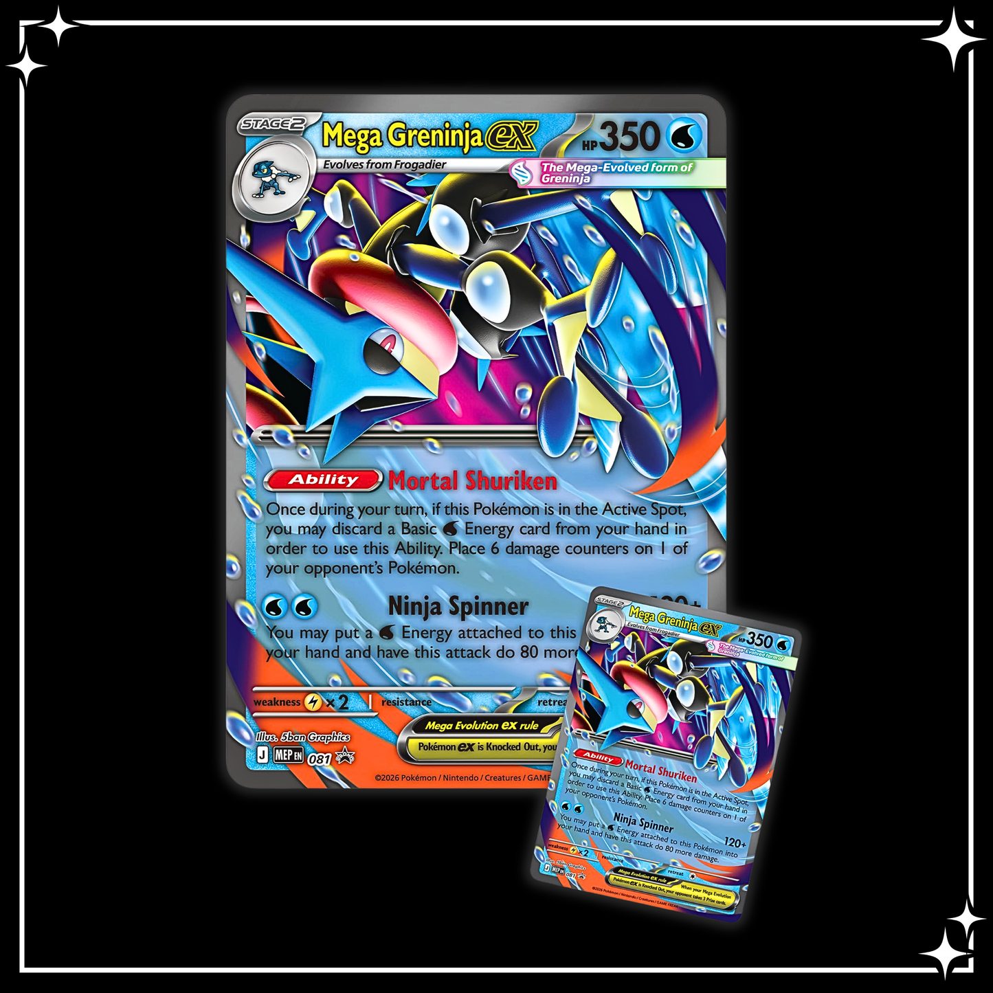 Pokémon TCG: Mega Greninja ex Premium Collection