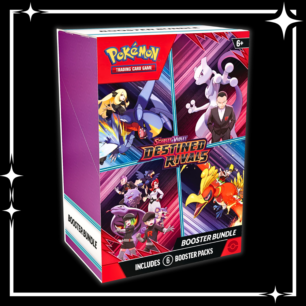 Pokémon TCG: Scarlet & Violet-Destined Rivals Booster Bundle (6 Packs)