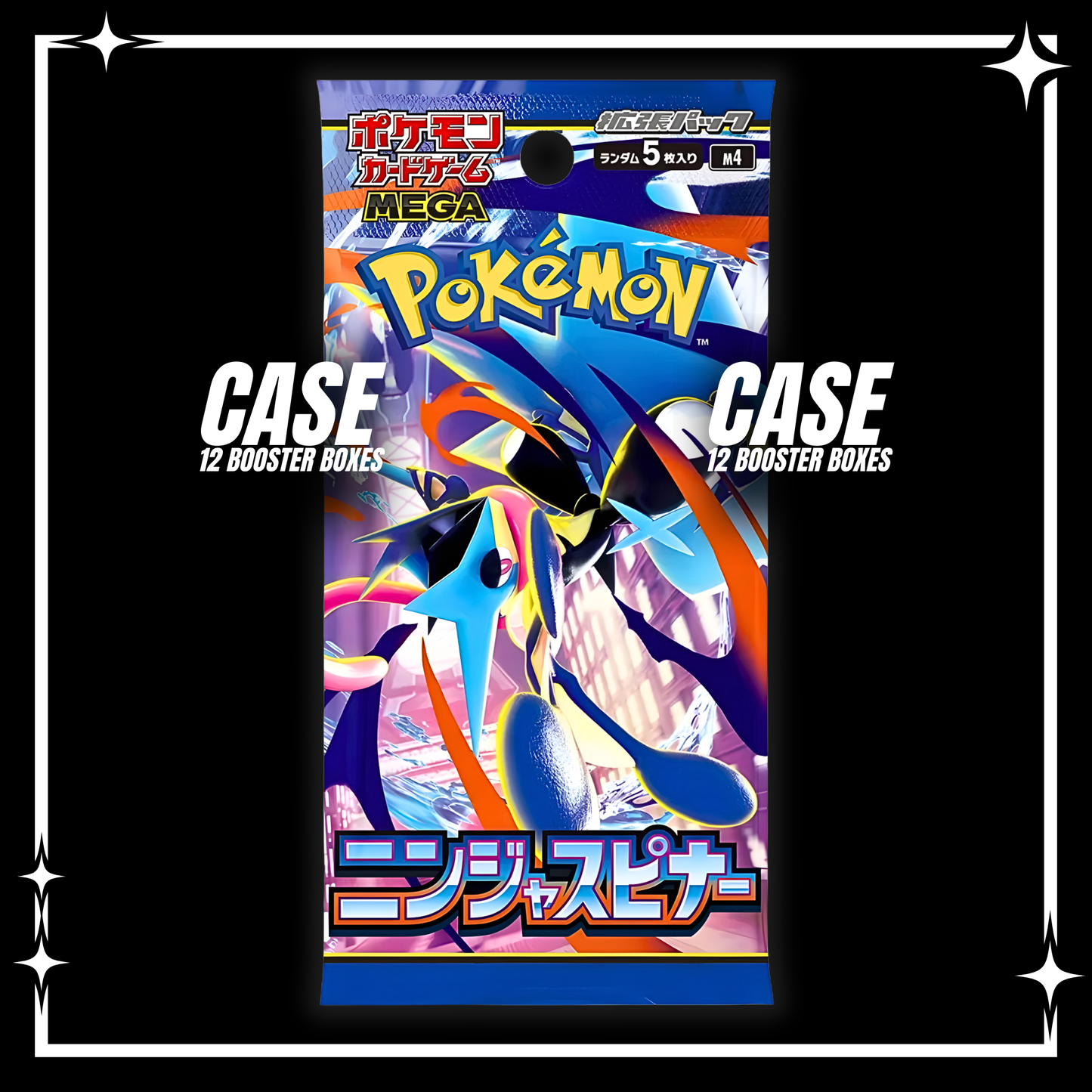 Pokémon TCG: Ninja Spinner [JP] M4 Booster Box Case PRE-ORDER