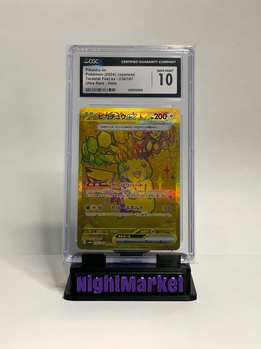 CGC 10 236/187 Pikachu EX