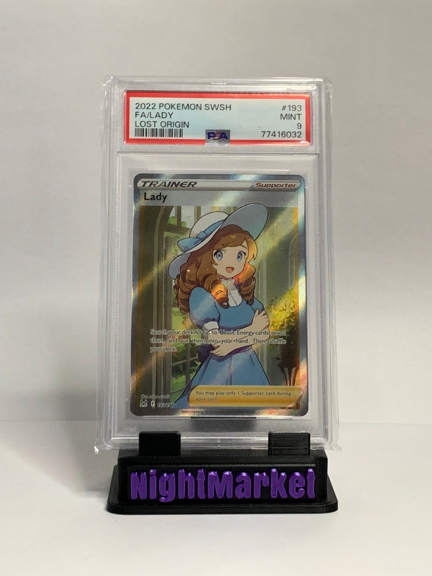 PSA 9 193/196 FA/LADY