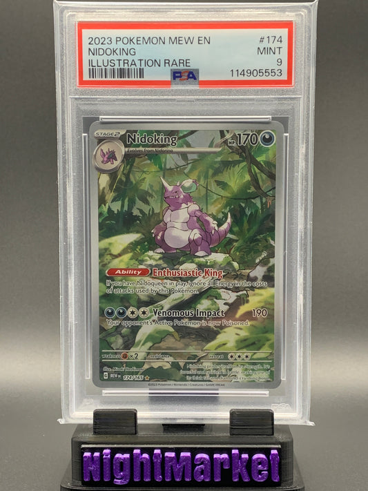 PSA 9 Nidoking EN #174