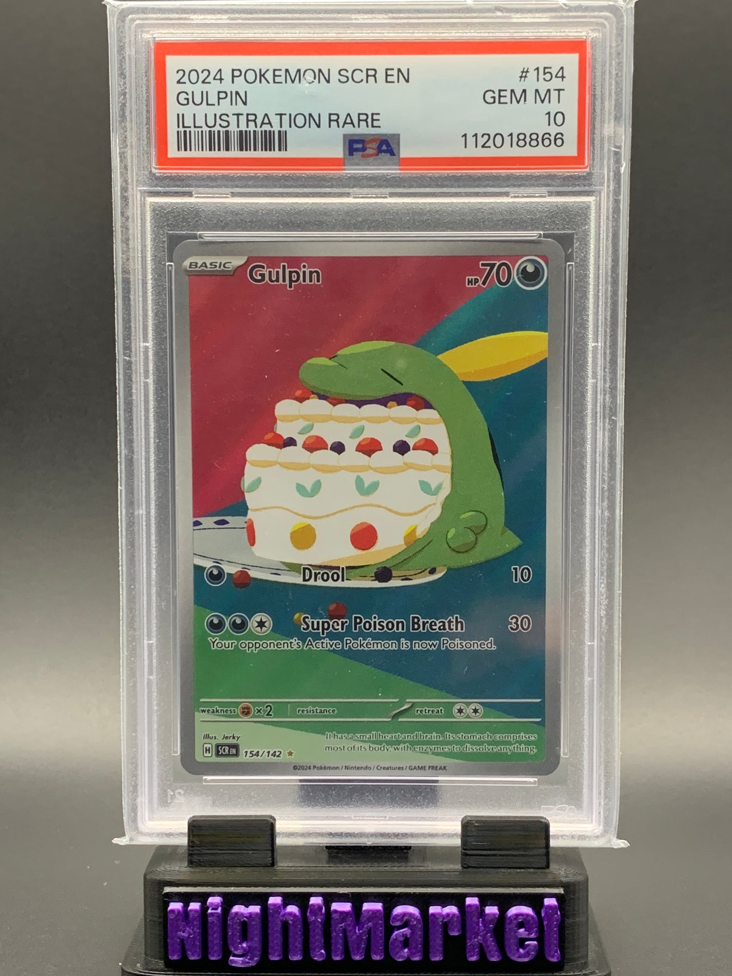 PSA 10 Gulpin EN #154