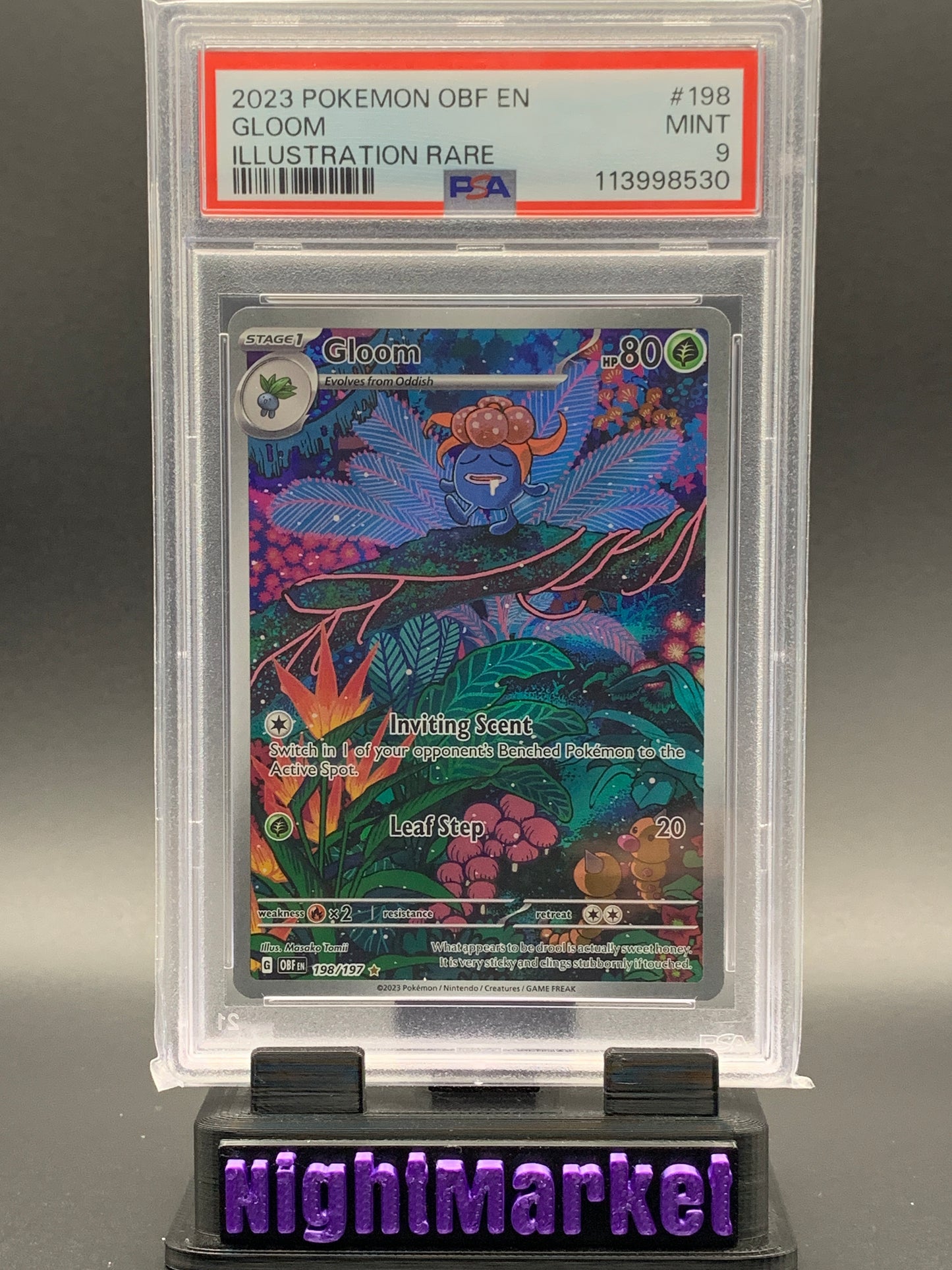 PSA 9 Gloom EN #198