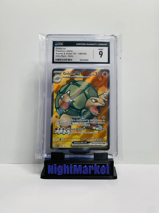 CGC 9 189/165 Golem EX