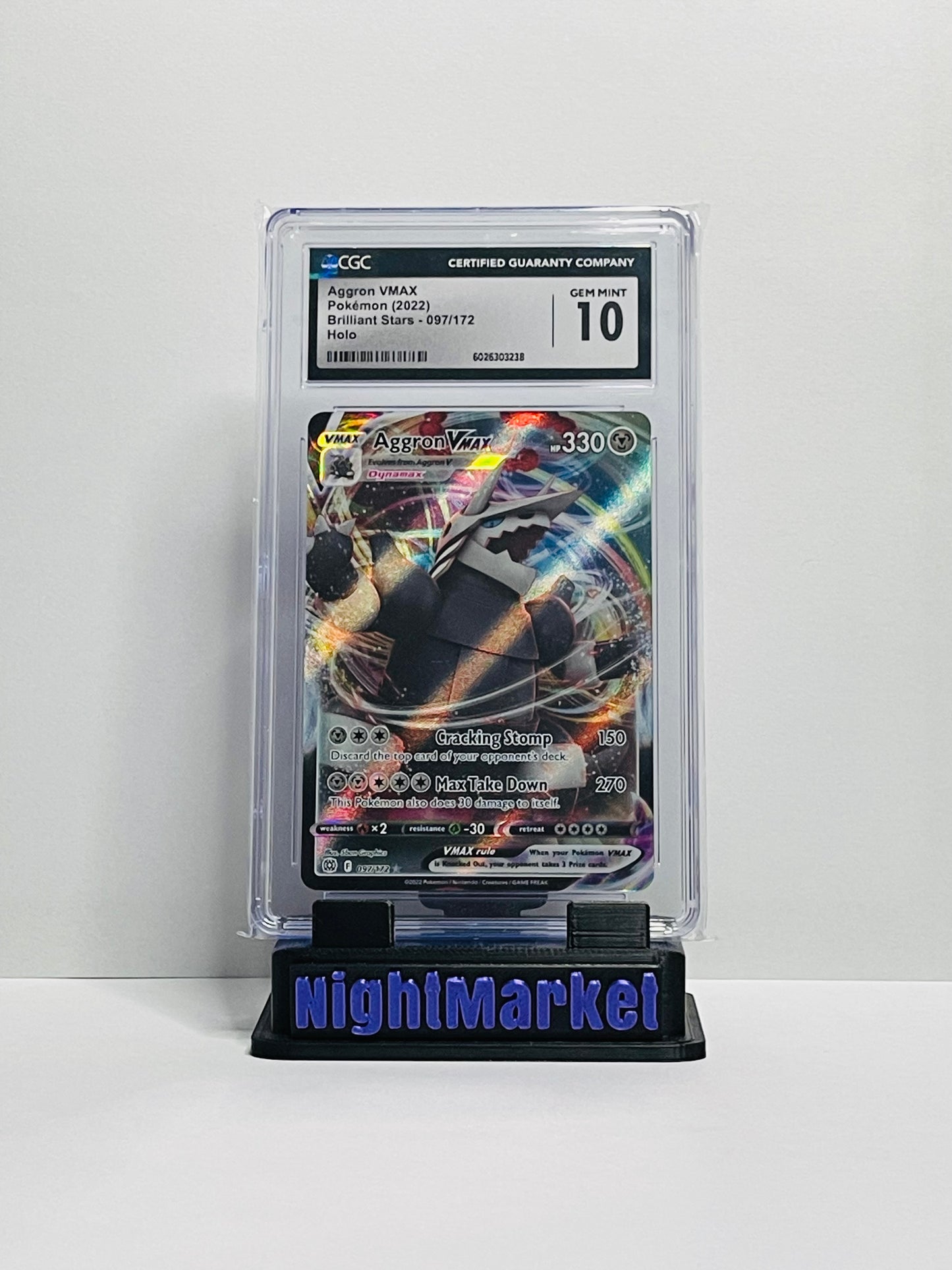 CGC 10 097/172 Aggron VMAX