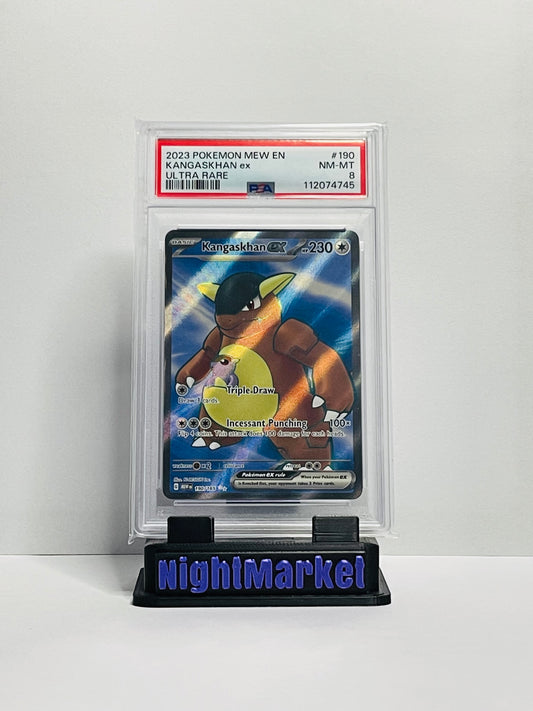 PSA 8 190/165 Kangaskhan EX
