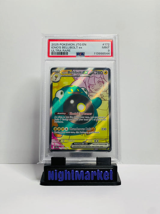 PSA 9 172/159 Iono's Bellibolt EX