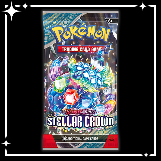 Pokémon TCG: Stellar Crown Booster Pack - Styles May Vary