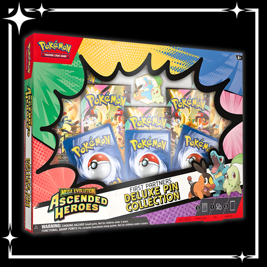 Pokémon TCG: Mega Evolution 2.5: Ascended Heroes: First Partners Deluxe Pin Collection