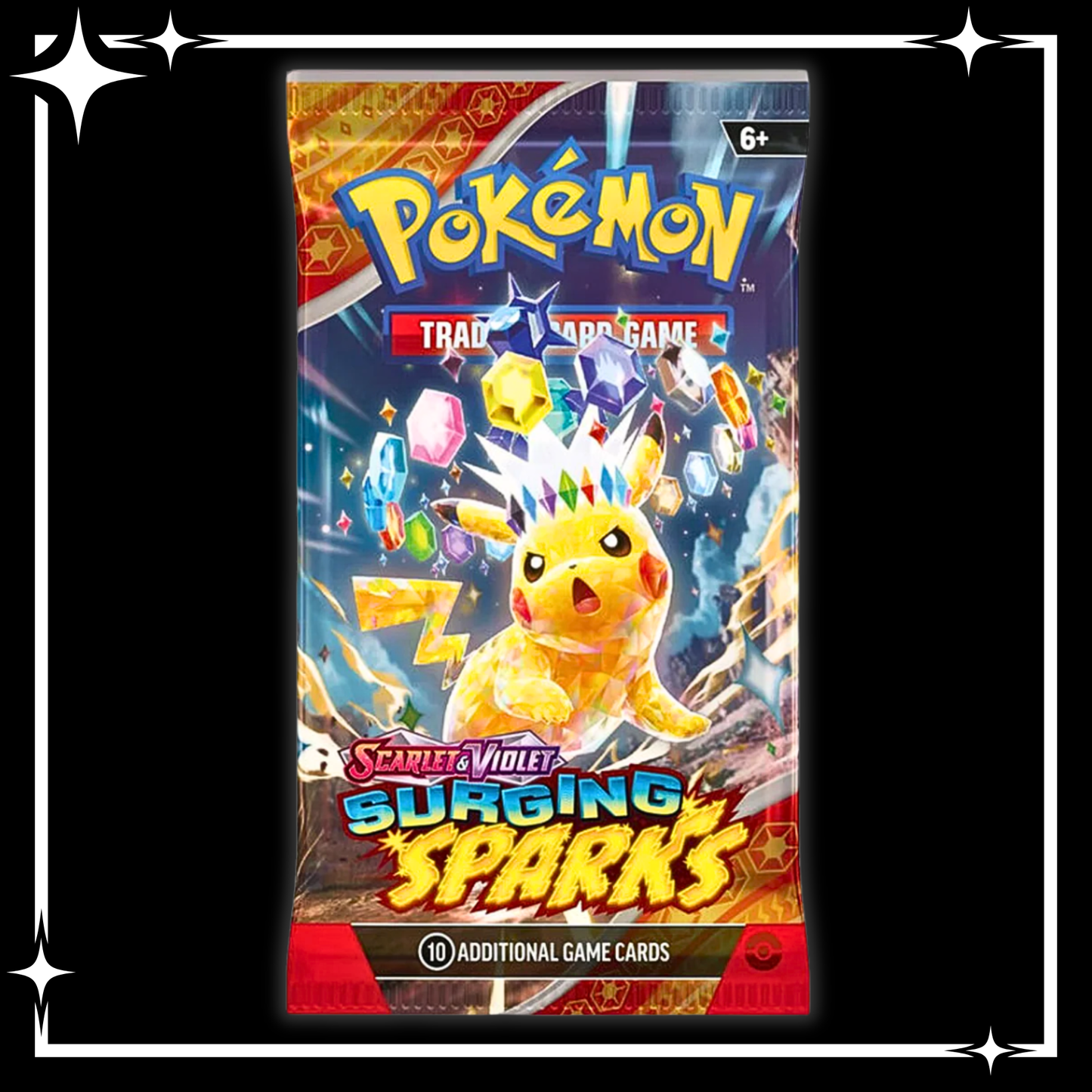 Pokémon TCG: Surging Sparks Booster Pack - Styles May Vary