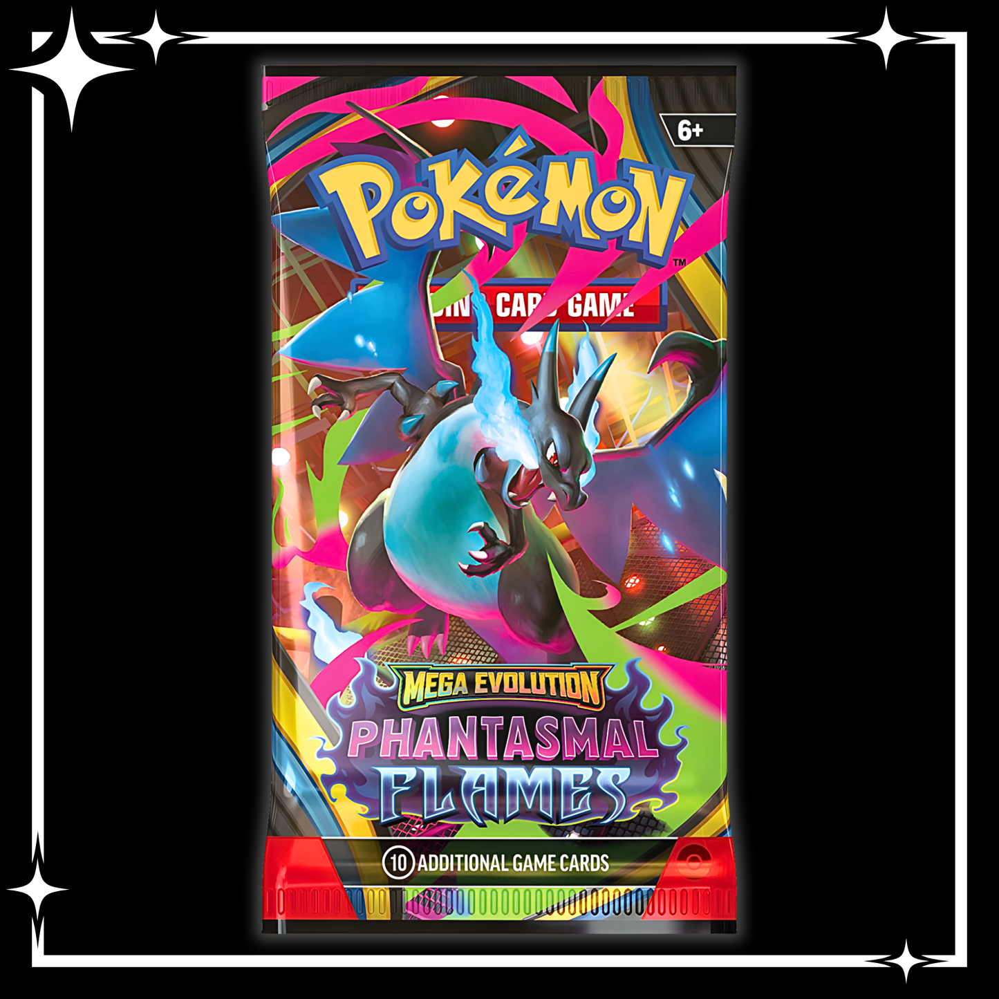 Pokémon TCG: Phantasmal Flames Booster Pack - Styles May Vary