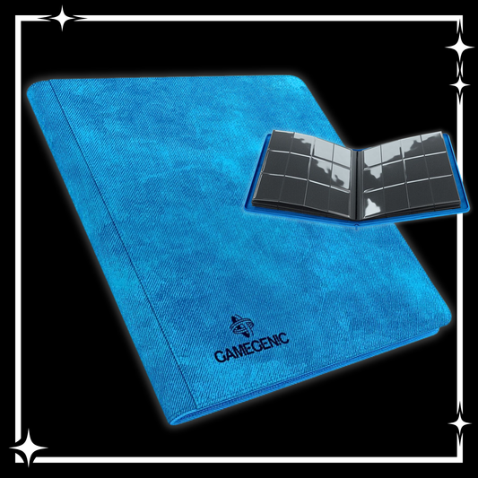 Binder: 24-Pocket: Zip-Up Album: Blue