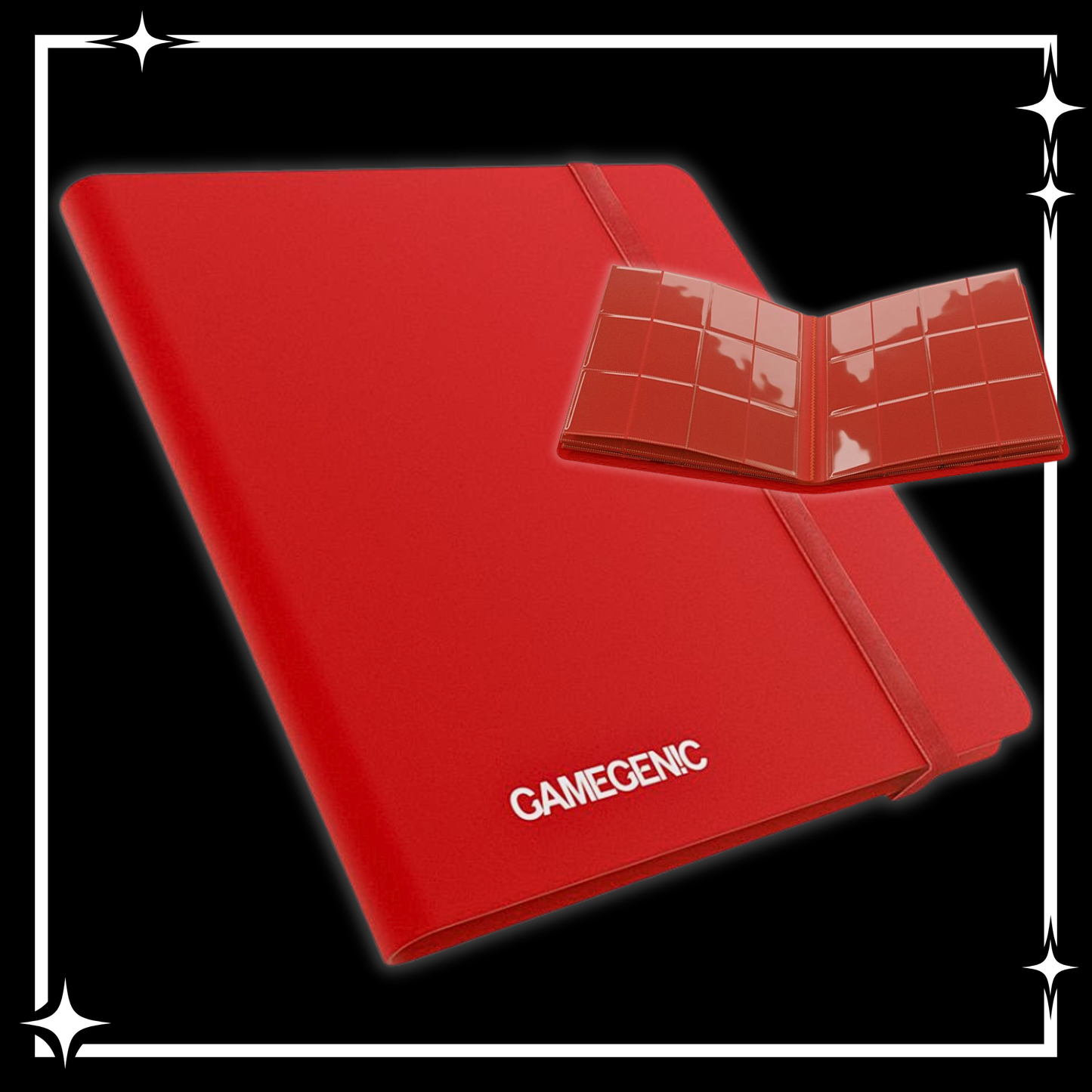 Binder: 24-Pocket: Casual Album: Red