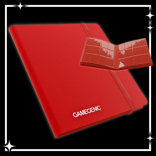 Binder: 24-Pocket: Casual Album: Red