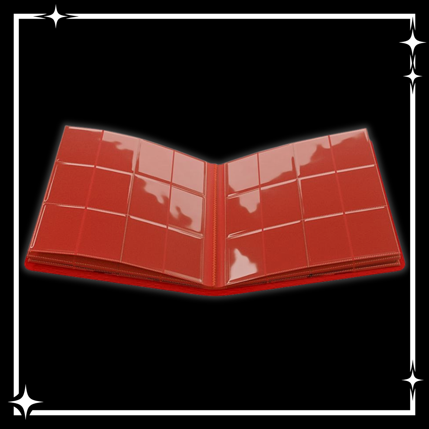 Binder: 24-Pocket: Casual Album: Red