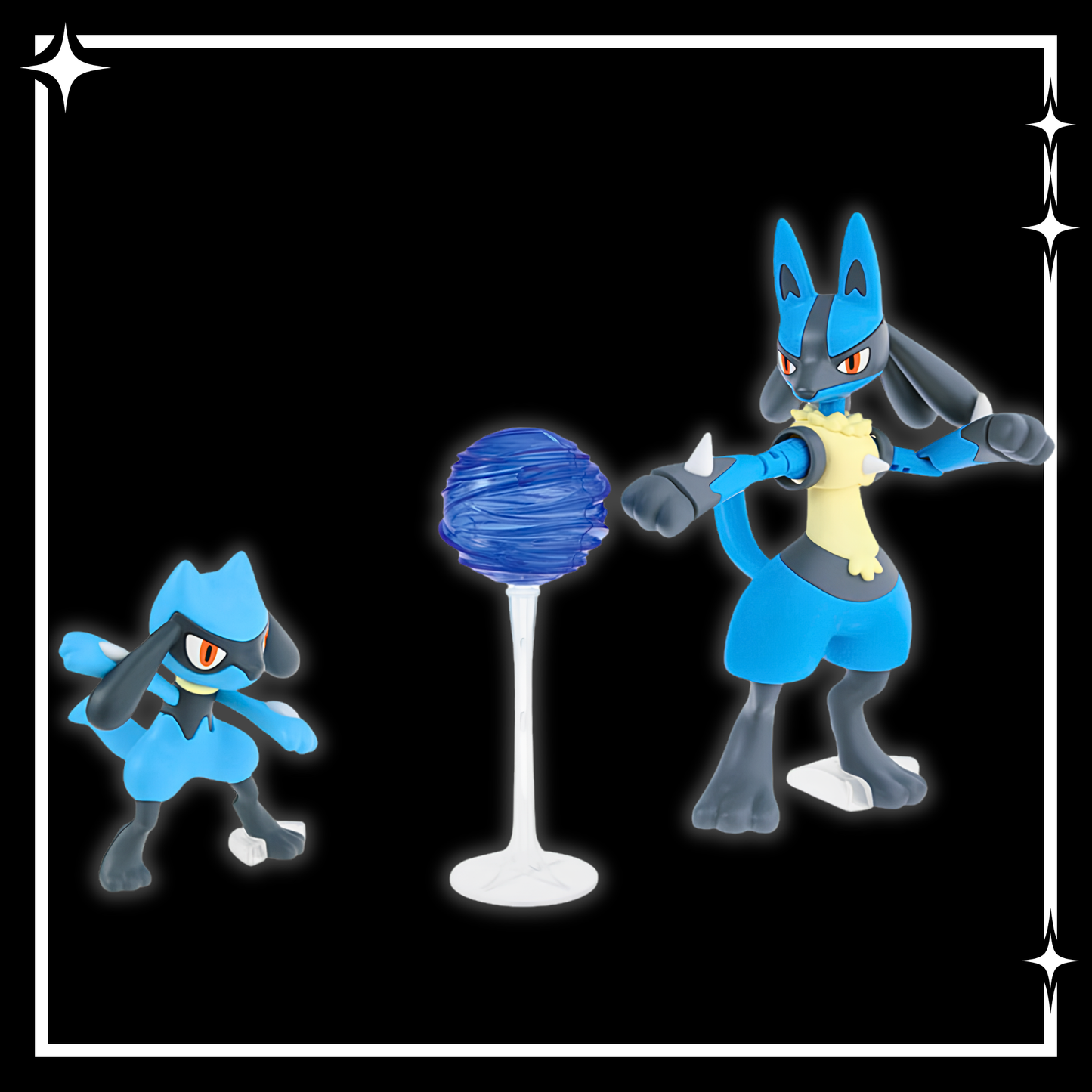 Pokémon: Model Kit: Riolu & Lucario