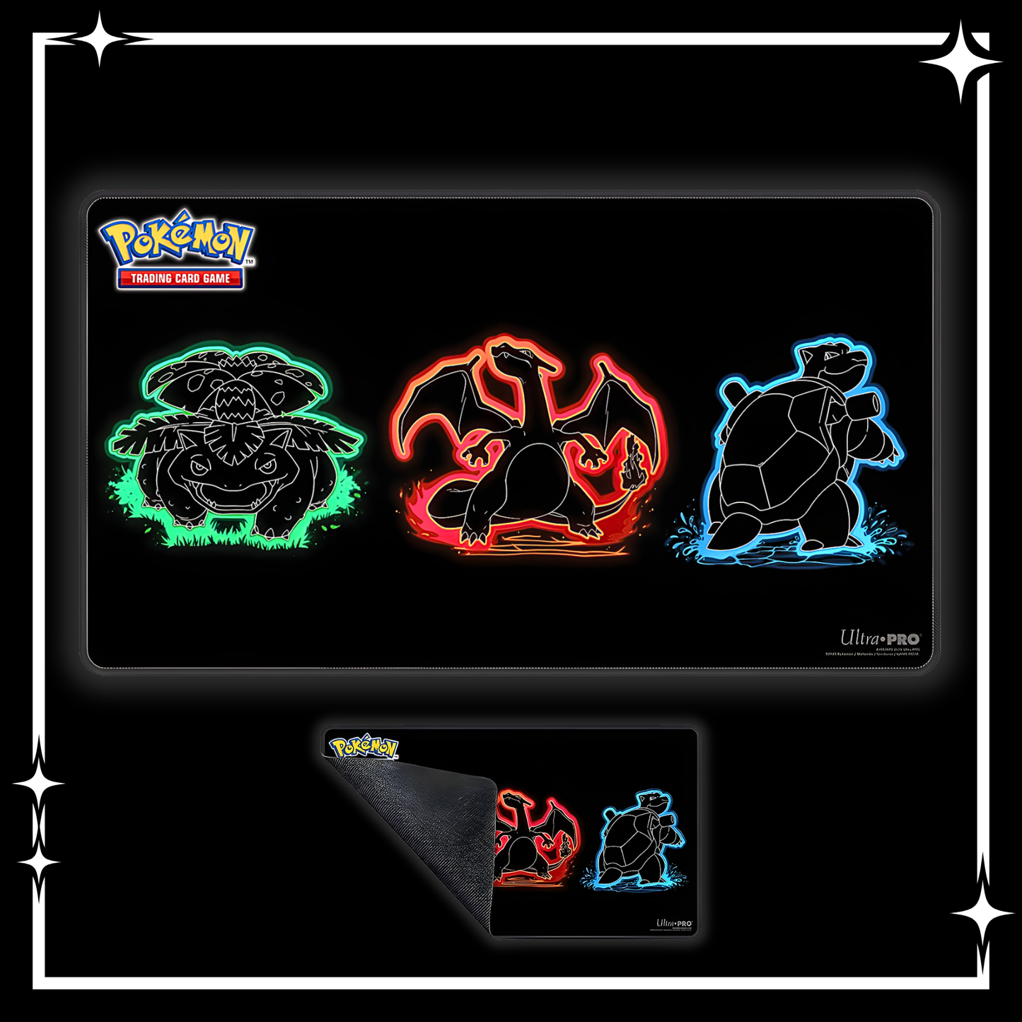 Playmat: Holofoil: Pokémon: Neon Kanto