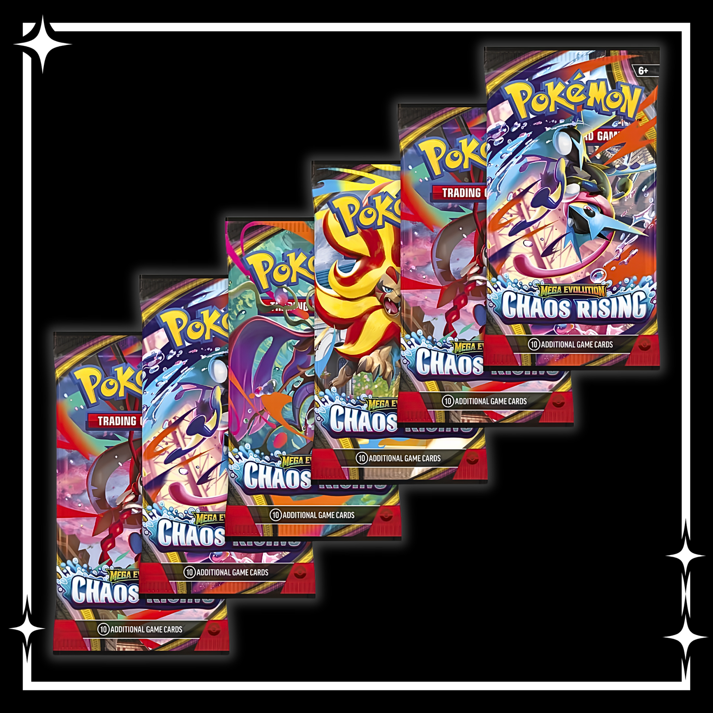 Pokémon TCG: Mega Evolution 4: Chaos Rising: Booster Bundle