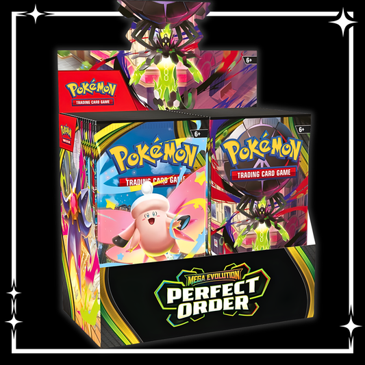 Pokémon TCG: Mega Evolution 3: Perfect Order: Enhanced Booster Display