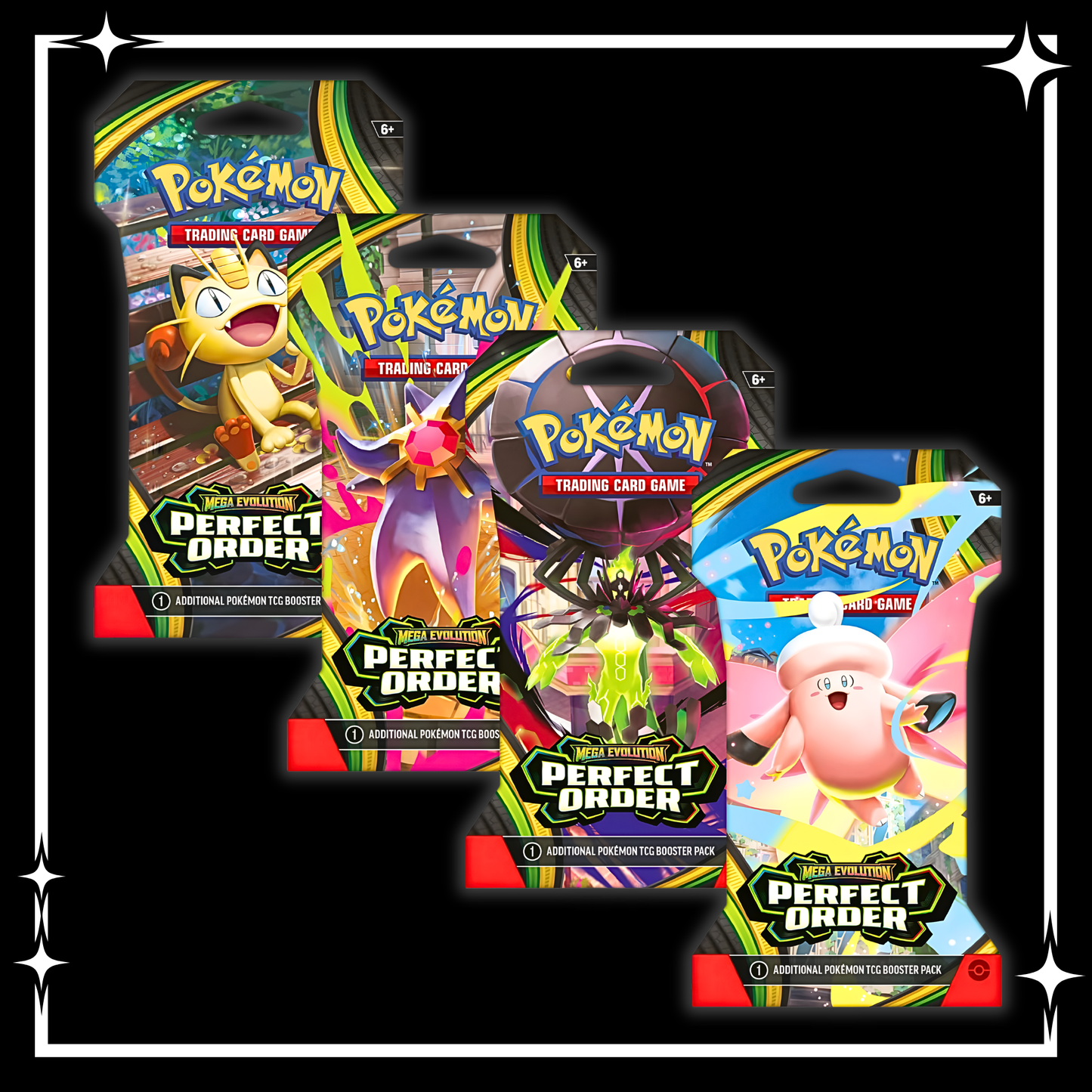Pokémon TCG: Mega Evolution 3: Perfect Order: Sleeved Booster