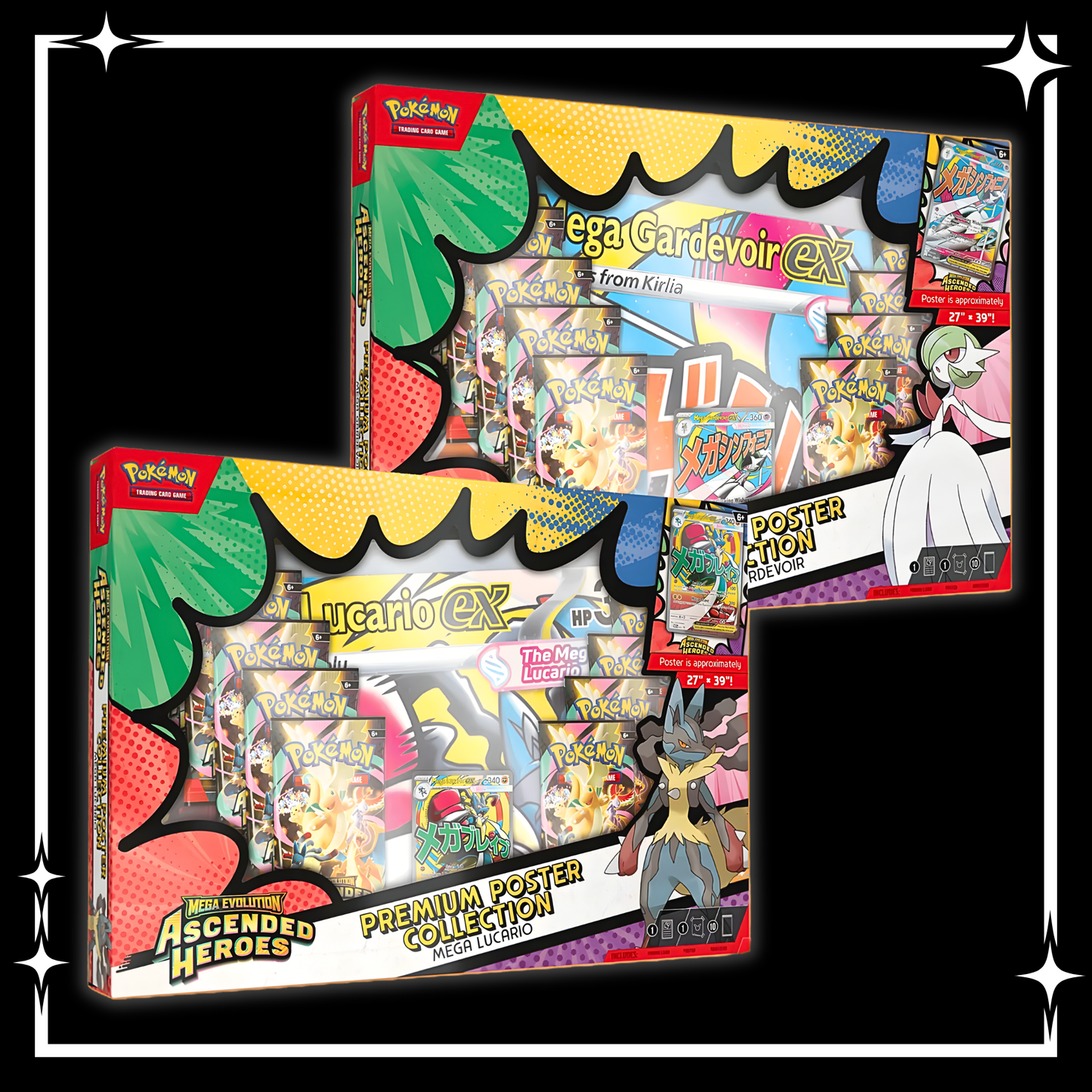 Pokémon TCG: Mega Evolution 2.5: Ascended Heroes: Premium Poster Collection