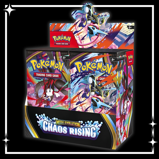 Pokémon TCG: Mega Evolution 4: Chaos Rising: Enhanced Booster Display