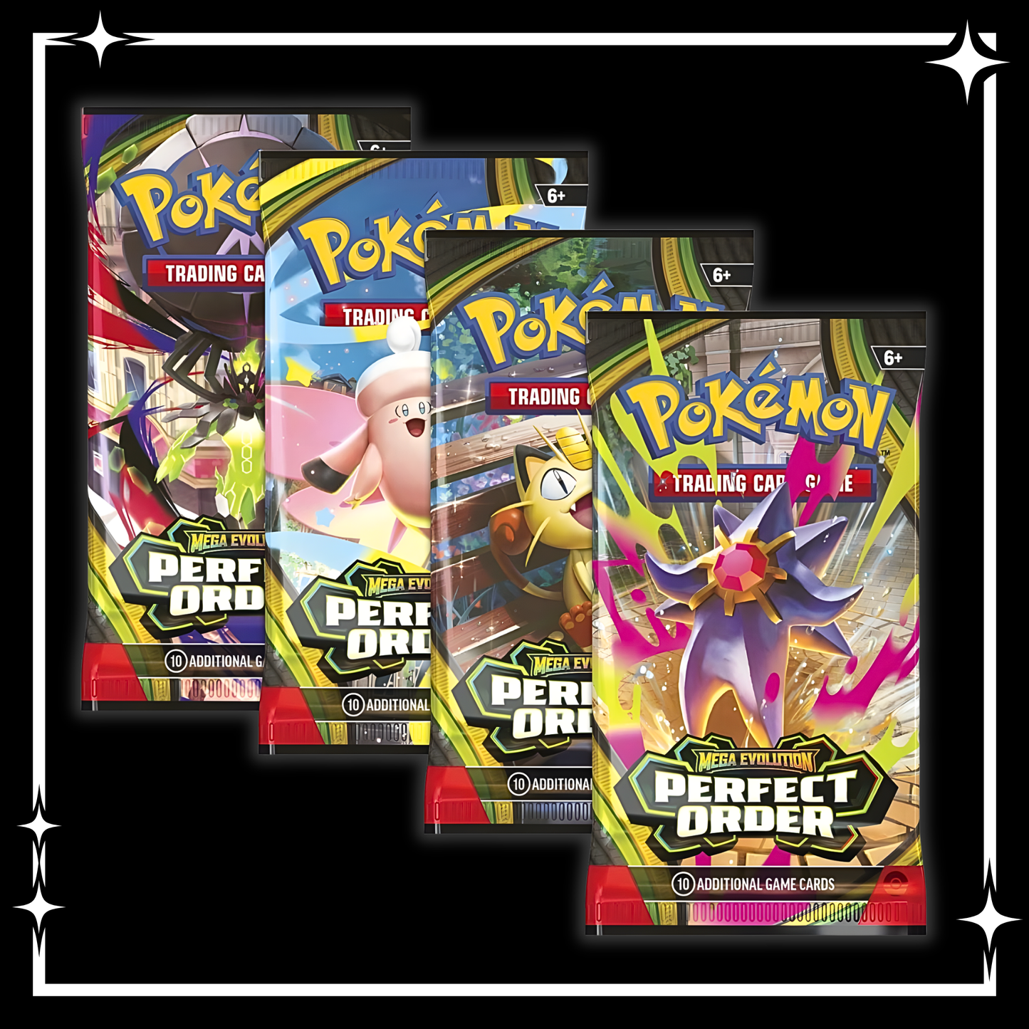 Pokémon TCG: Mega Evolution 3: Perfect Order: Enhanced Booster Display