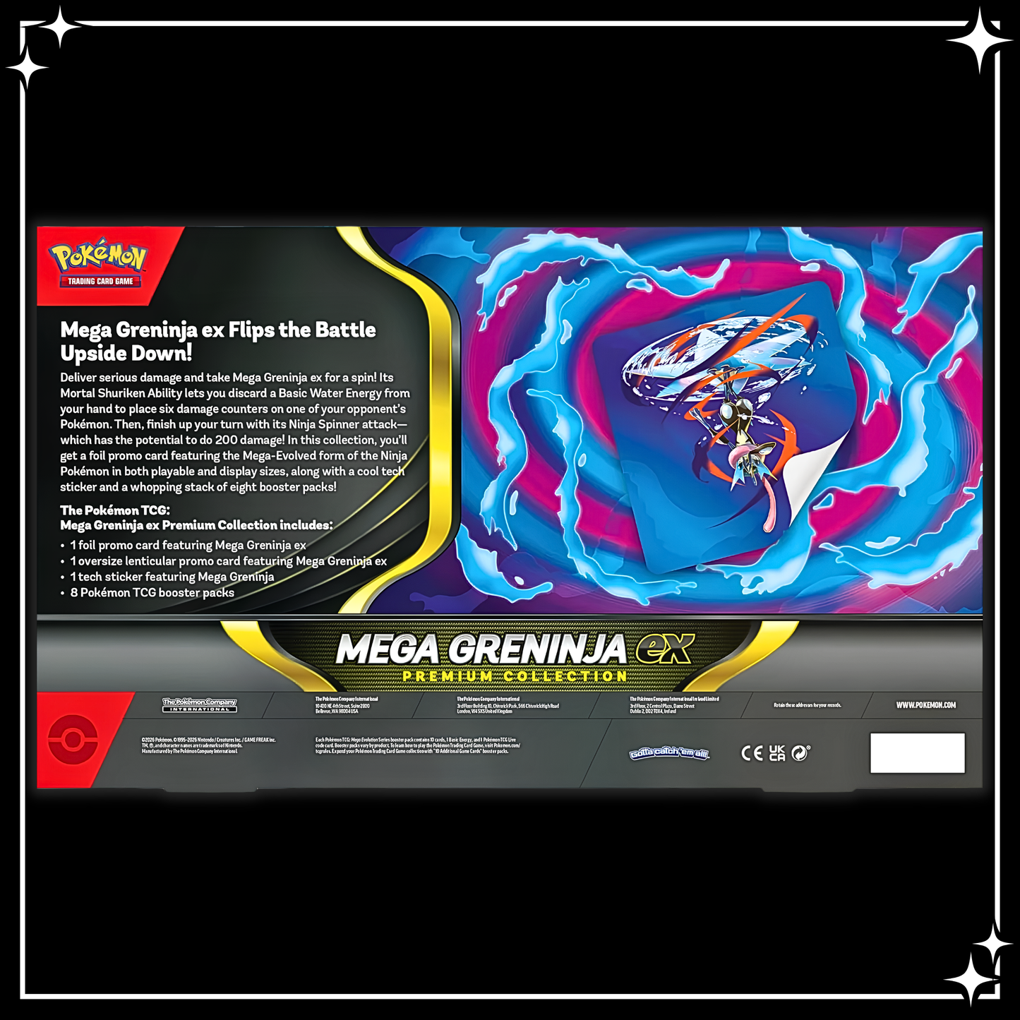 Pokémon TCG: Mega Greninja ex Premium Collection