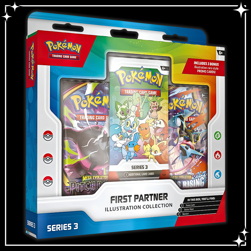 Pokémon TCG: First Partners Illustration Series 3