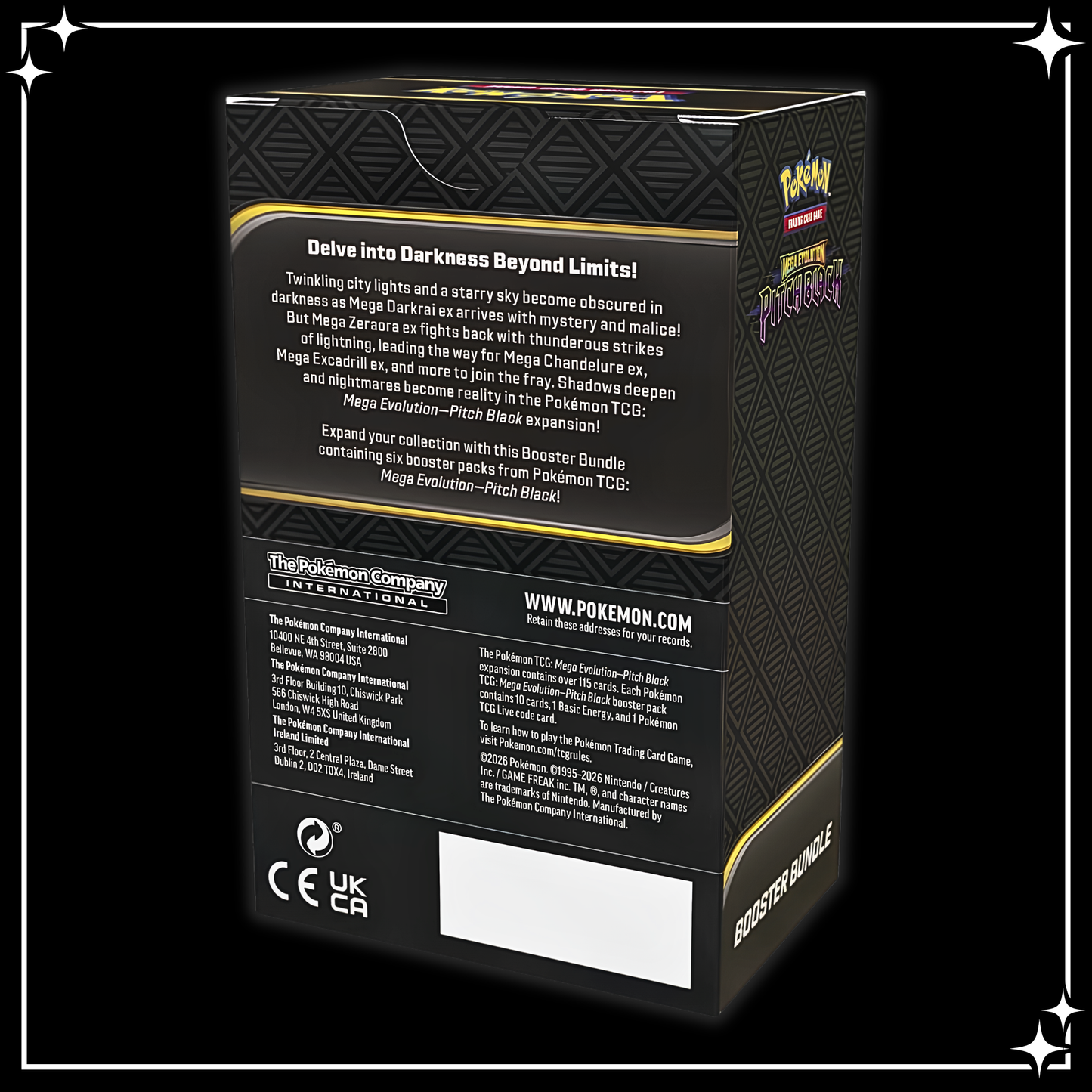 Pokémon TCG: Pitch Black Booster Bundle