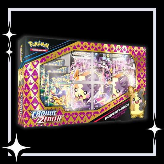 Pokémon Trading Card Game: Crown Zenith Premium Playmat Collection - Morpeko V-Union