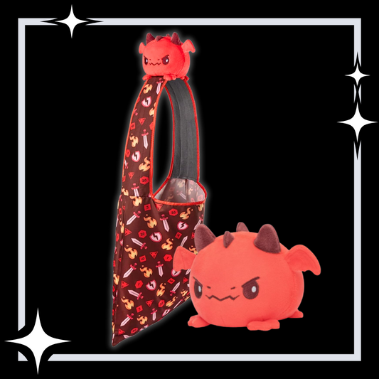 Plushie Tote Bag: Red Dragon/Tabletop Gaming